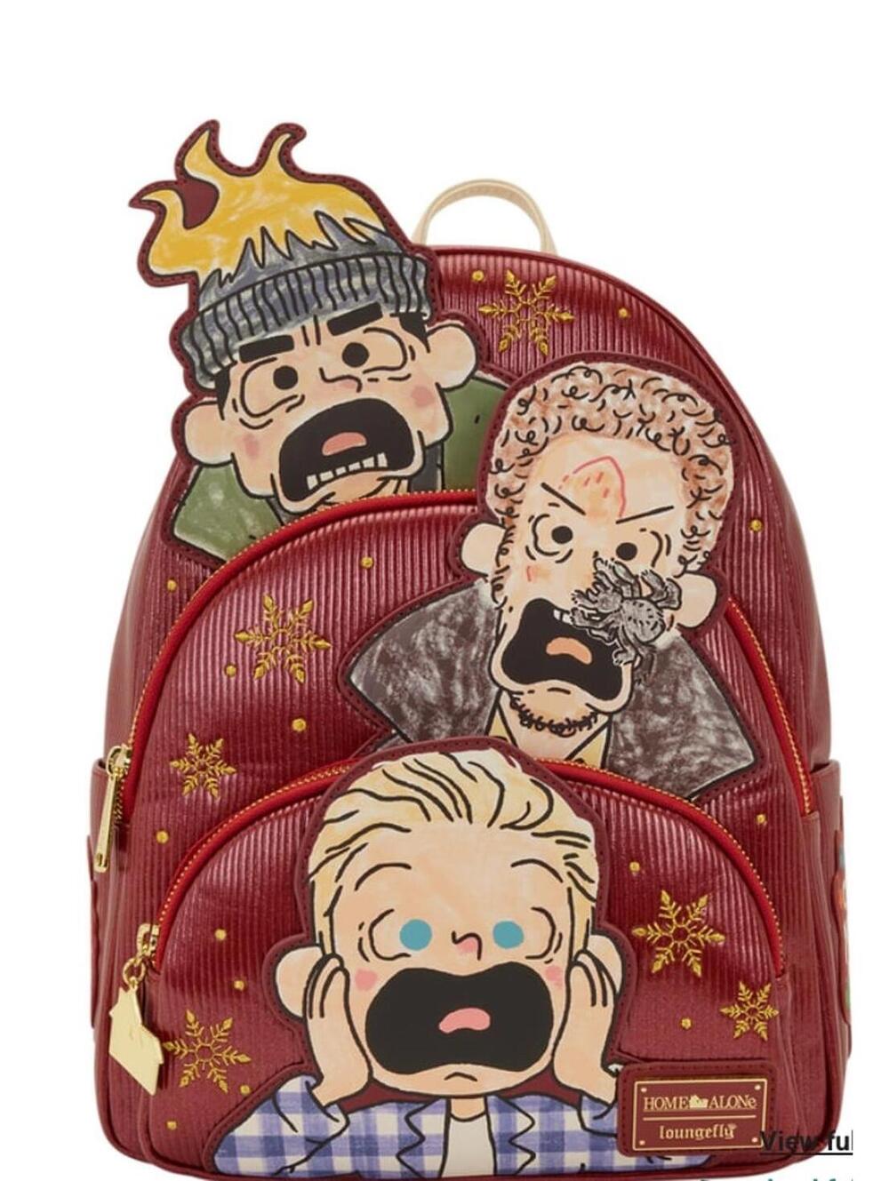 Home Alone Triple Pocket Mini Backpack